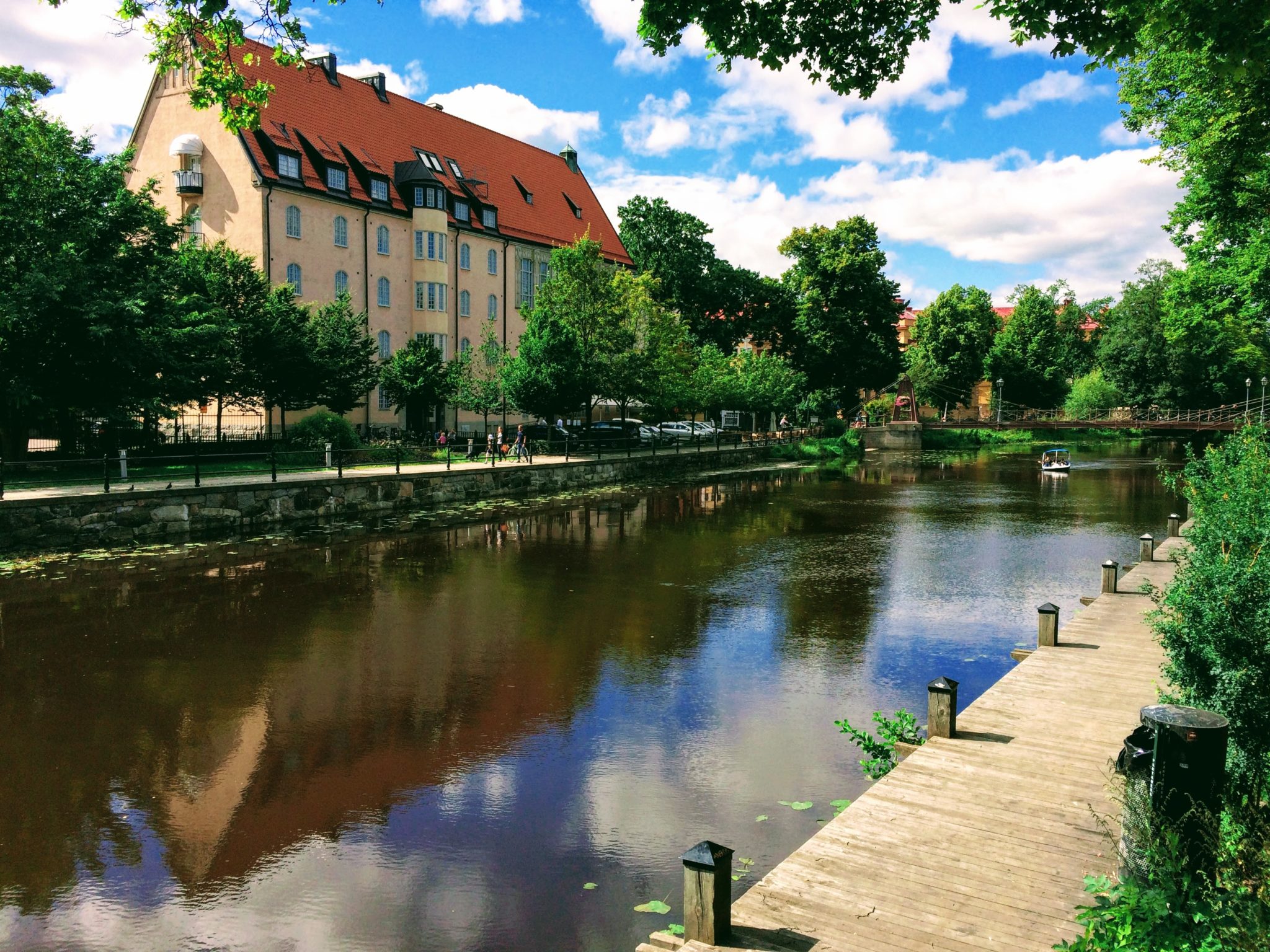 Canal view, Uppsala, Sweden