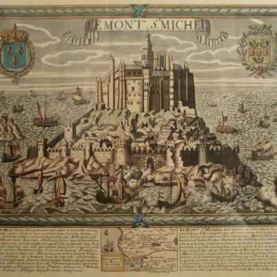 Mont-Saint-Michel medieval image