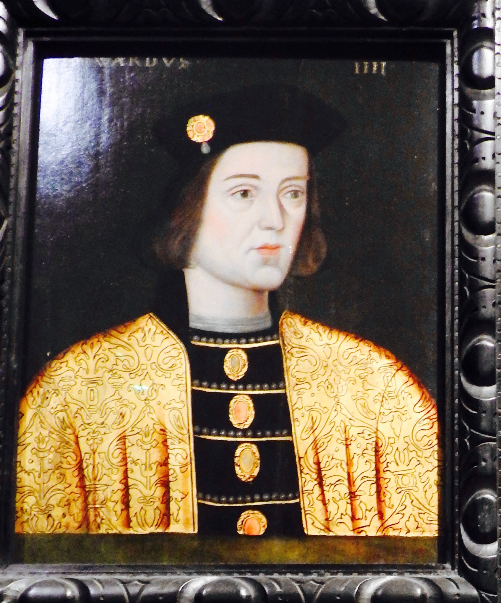 Edward IV, copy from original. National Portrait Gallery, London.