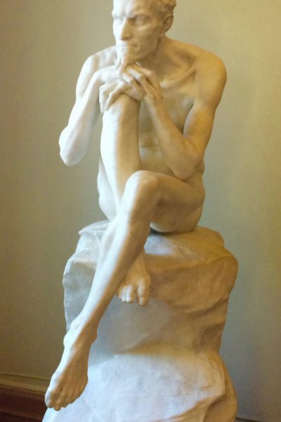 Mephistopheles sculpture, Mark Antokolsky, Russian Museum, St. Petersburg, 1880s