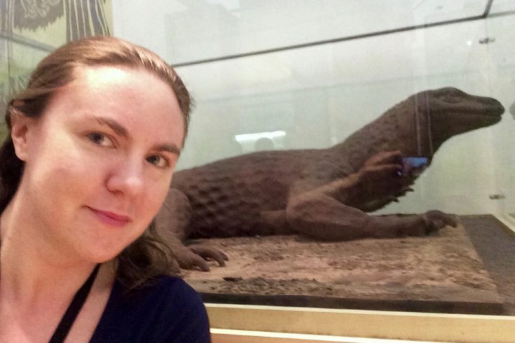 chocolate Komodo dragon